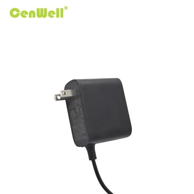36W 5V 12V 24V стенен-захранващ адаптер GaN AC захранващ щепсел